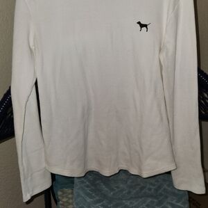 Victoria Secret PINK Waffle Knit Top sz S